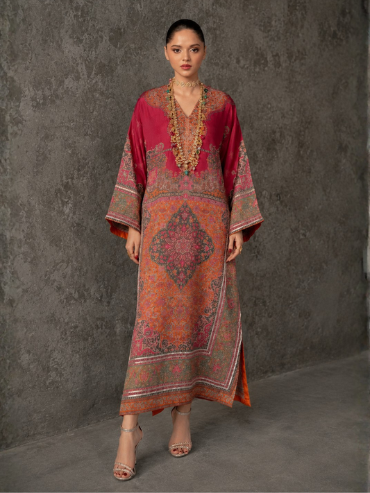 Rouge Heritage Printed Kaftan