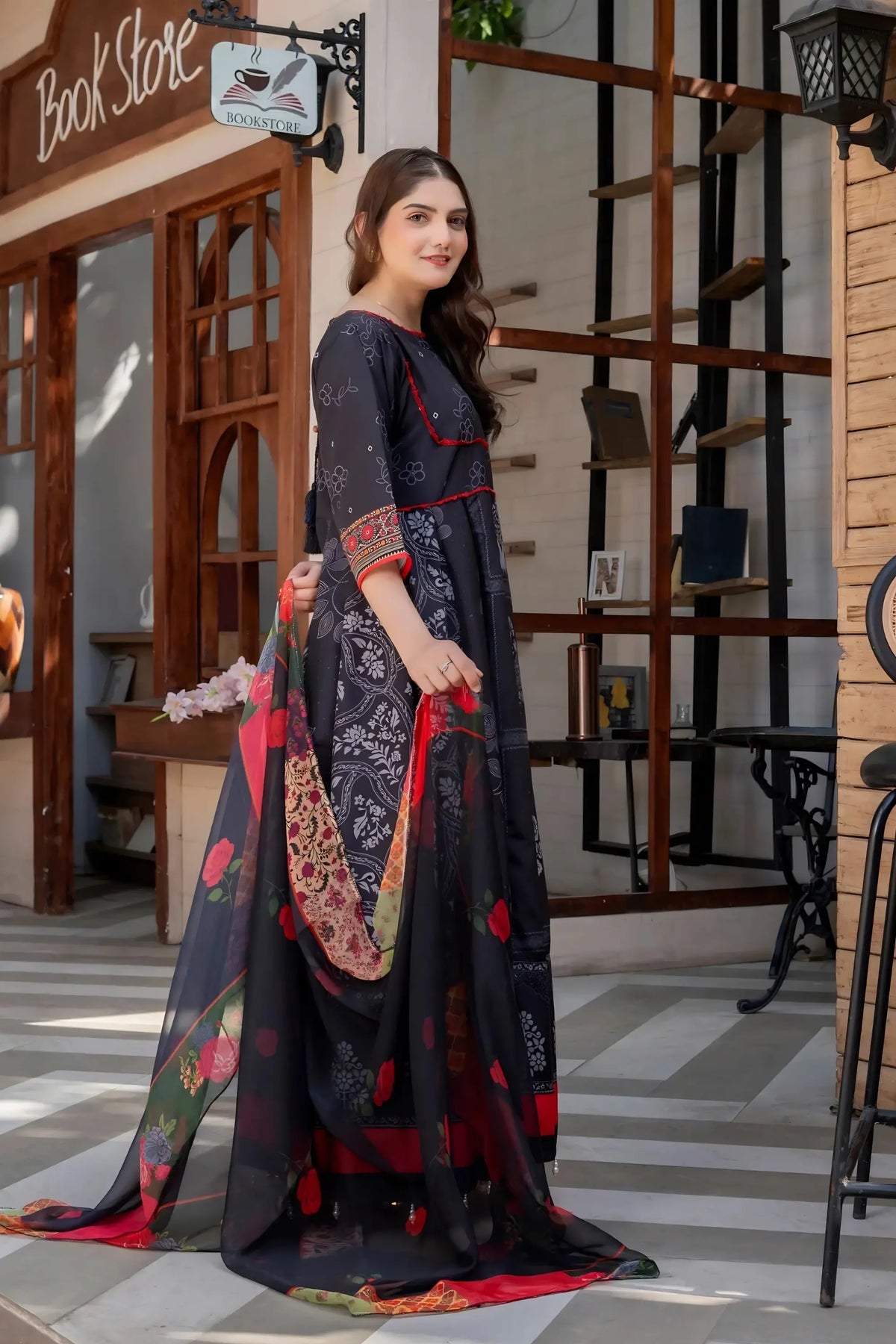 Gulbahar 2Piece Frock
