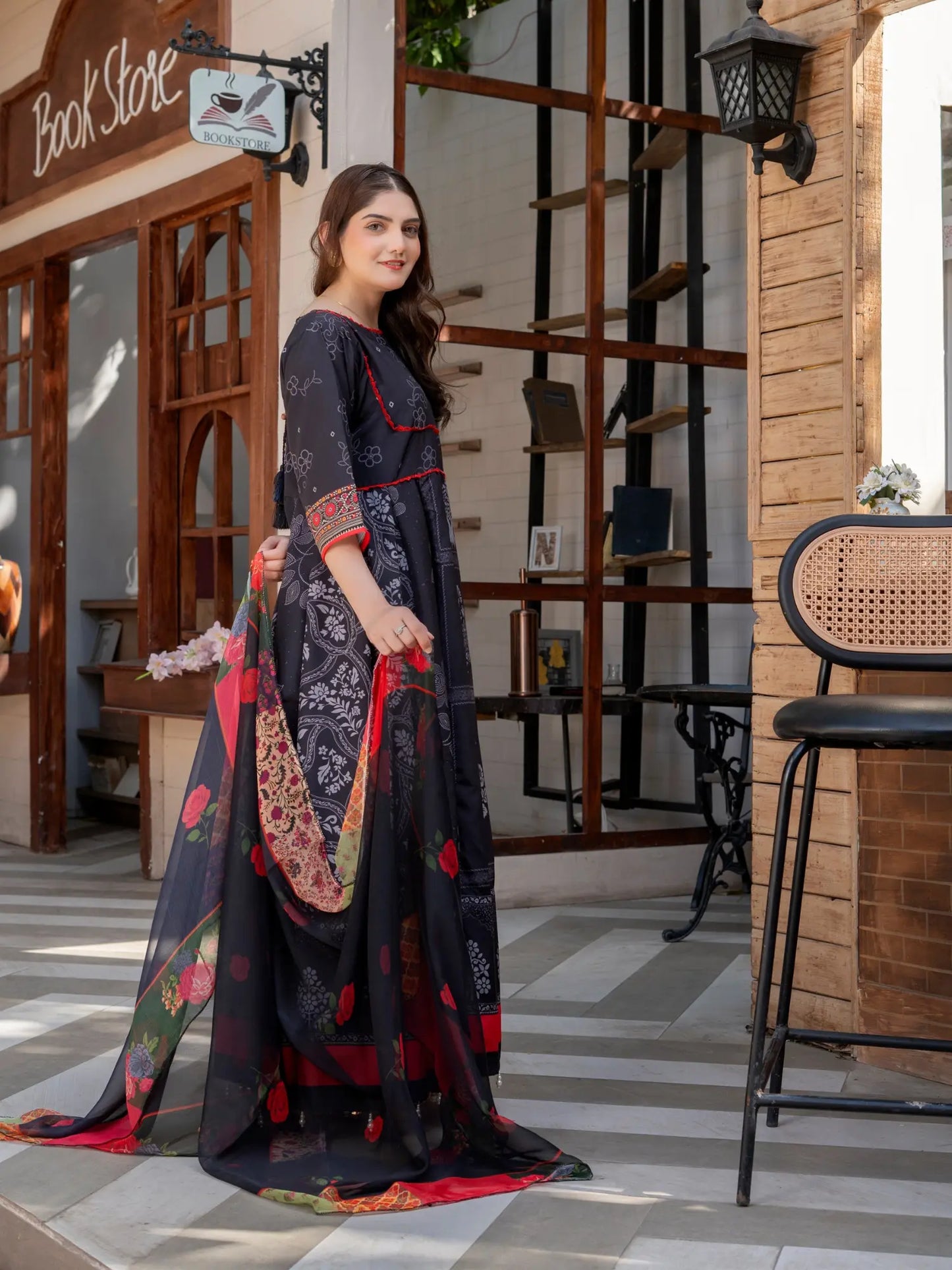 Gulbahar 2Piece Frock